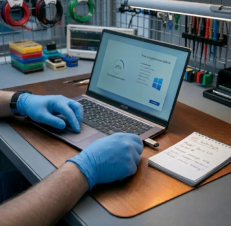 Instalacja systemu Windows w laptopie Acer