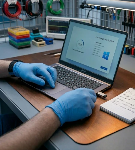 Instalacja systemu Windows w laptopie Huawei