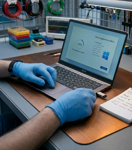 Instalacja systemu Windows w laptopie Lenovo
